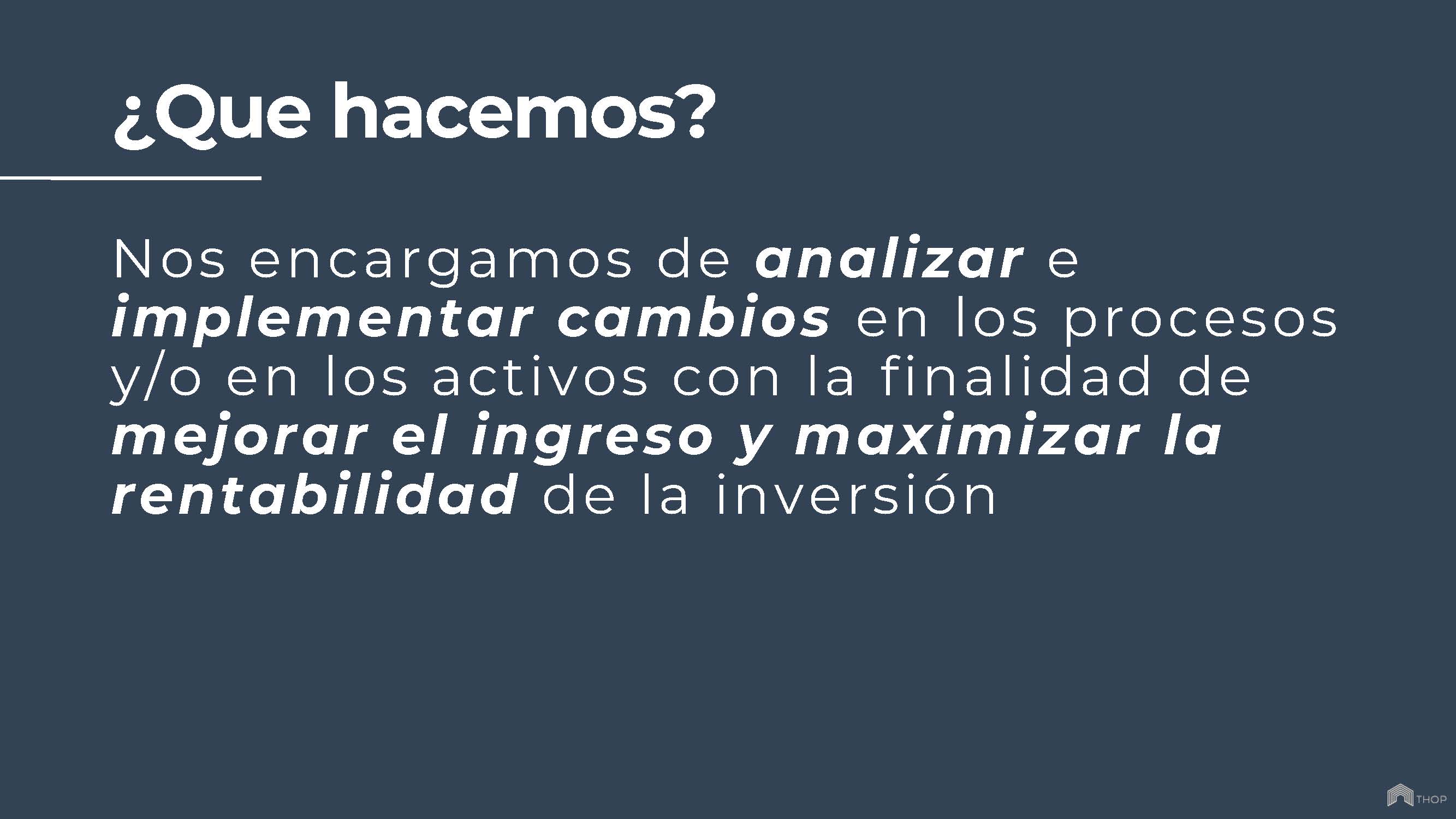 presentacion thop spain